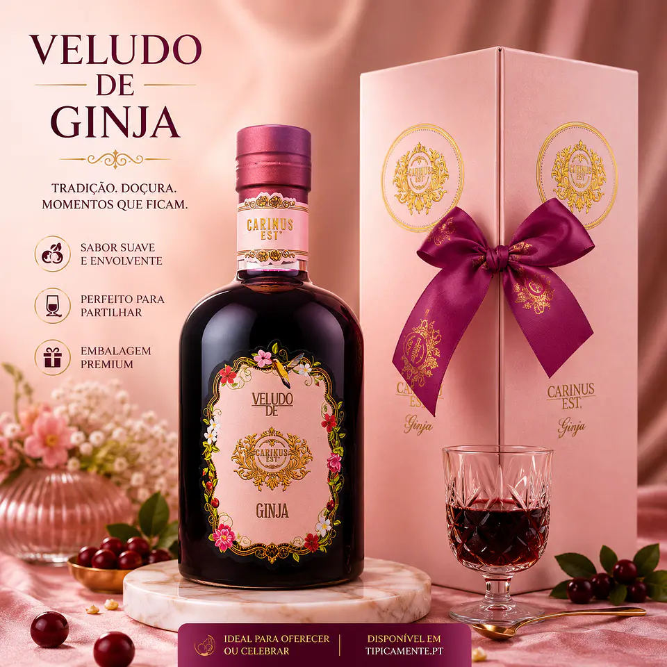 Cherry Liqueur 500ML in gift box with bow 3