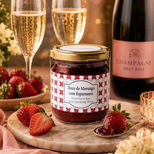 Doce de Morango Com Espumante 250Gr.