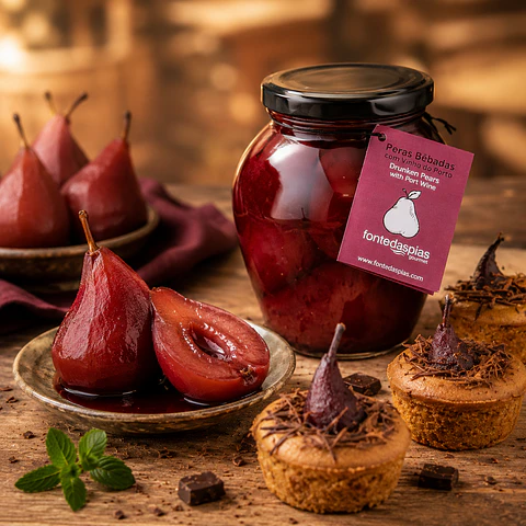 Drunken Pears with Port Wine 400g