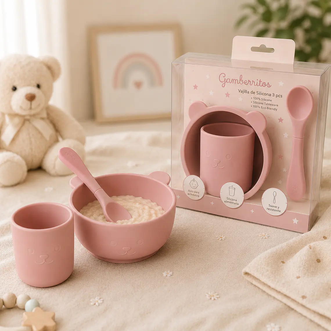 Silicone Baby Meal Pack – 3 Pieces 1
