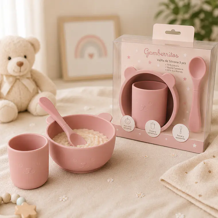 Silicone Baby Meal Pack – 3 Pieces 1
