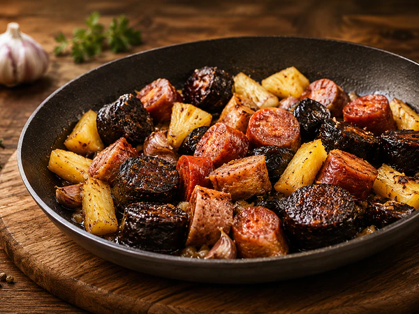 Recette de saucisses poêlées
