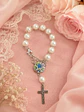 Hand-painted one-decade rosary  - thumbnail 2