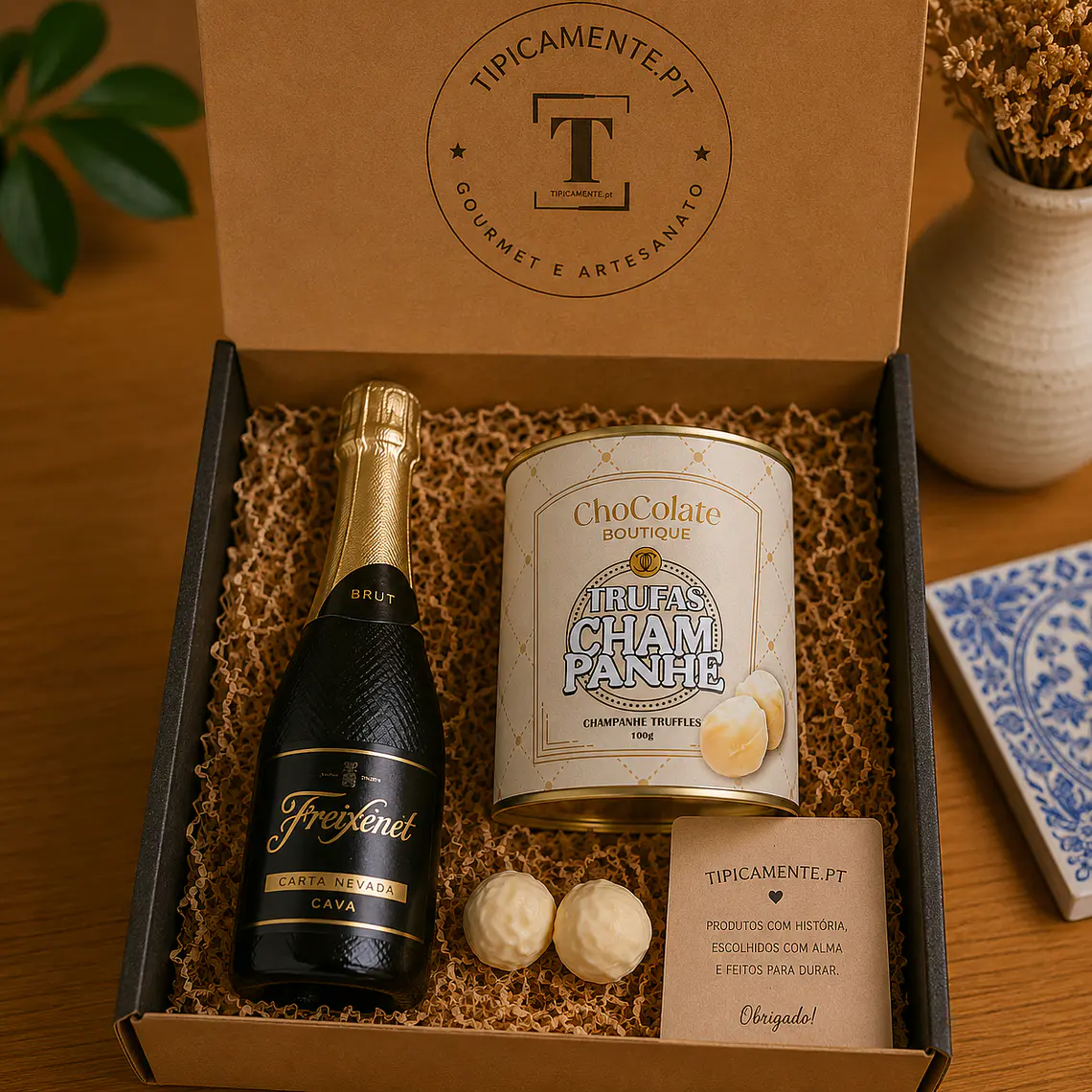 Pack Trufas de Champanhe & Freixenet Mini  1