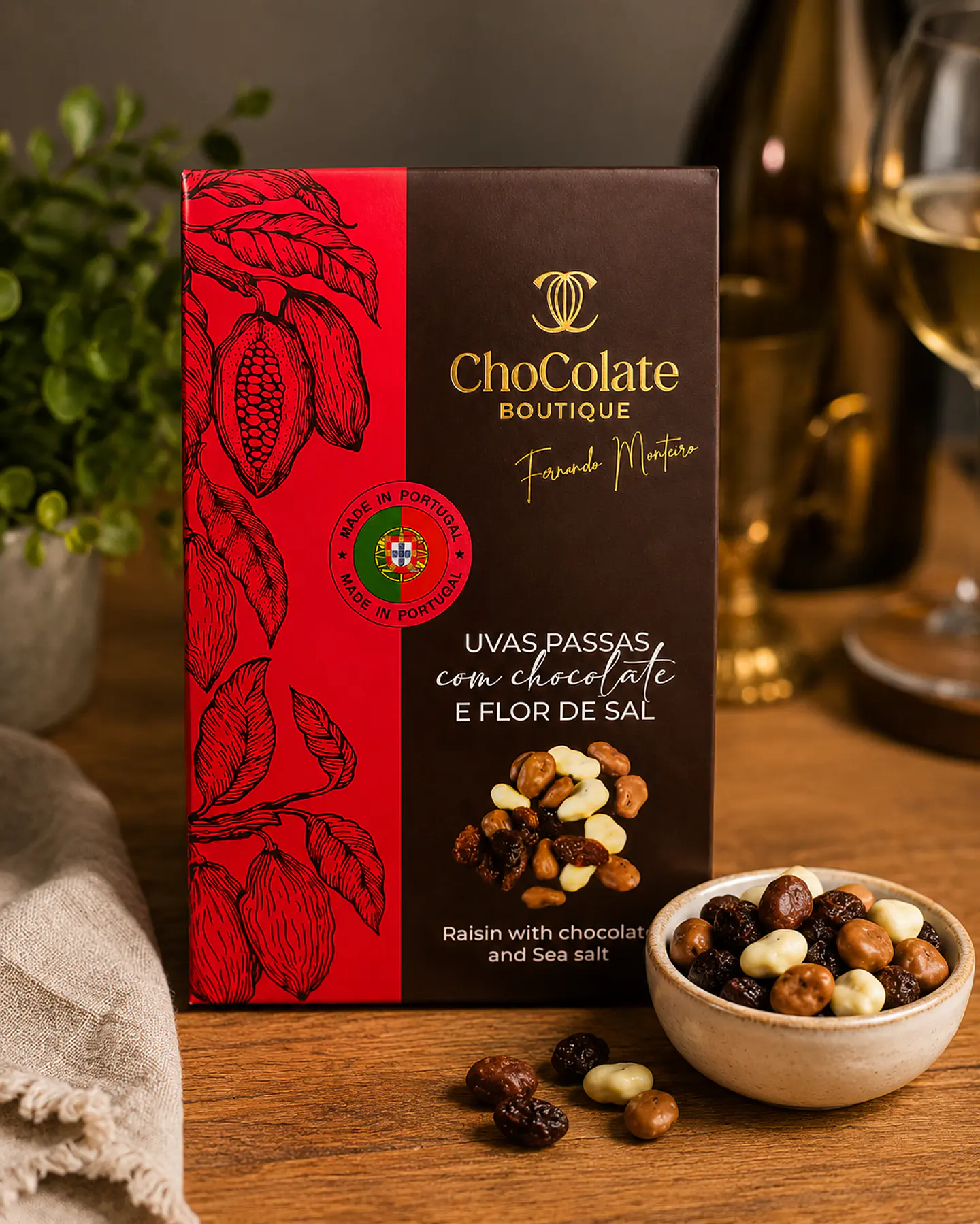 Raisins with Chocolate and Fleur de Sel 1