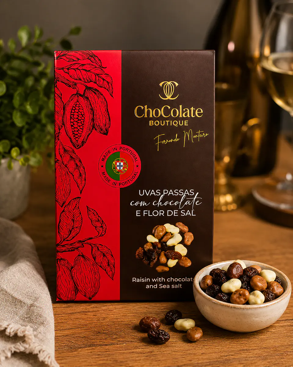 Raisins with Chocolate and Fleur de Sel 1