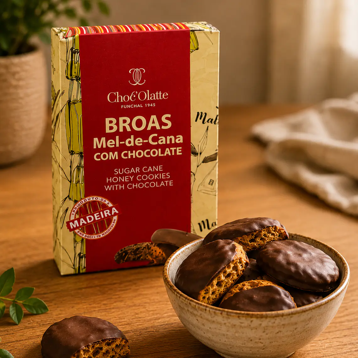 Broas de mel com mel de cana da Ilha da Madeira 1