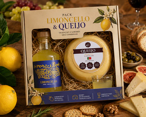 Coffret Limoncello et Fromage Artisanal