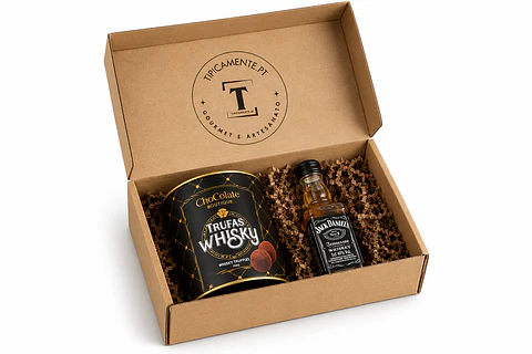 Pack Whisky – Trufas & Mini Jack Daniel's 50 ml