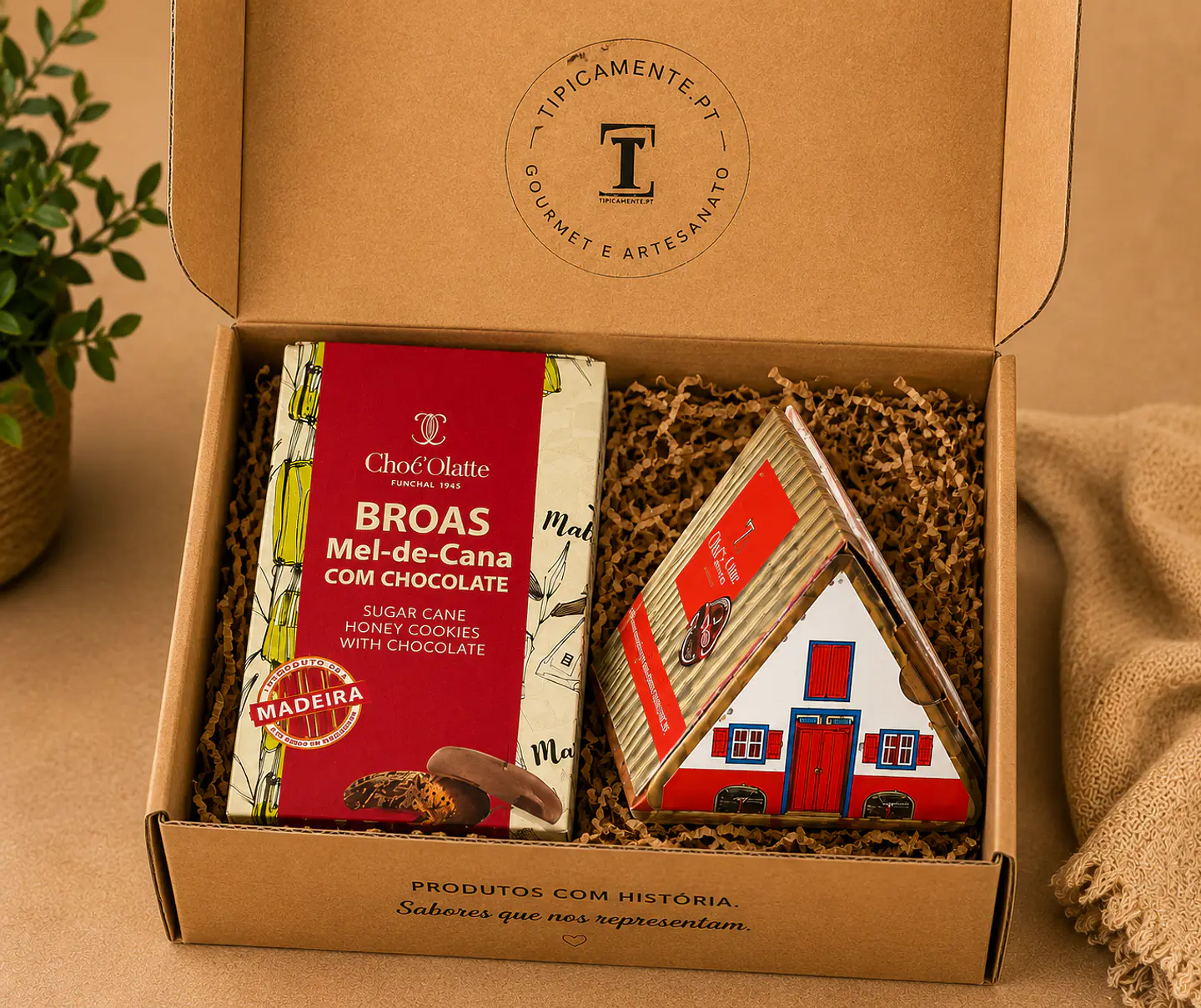 Pack Gourmet – Sabores Tradicionais da Ilha Madeira em caixa gourmet 1