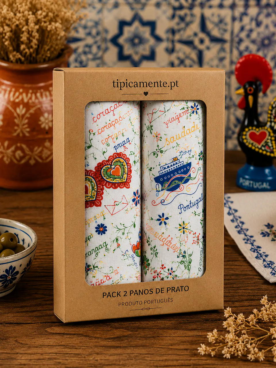 Packs de Cozinha Lenço dos Namorados 6