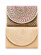 Bolso tipo cartera de palma artesanal - Miniatura 2
