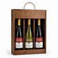Coffret de dégustation de vins en caisse en bois - vignette 4