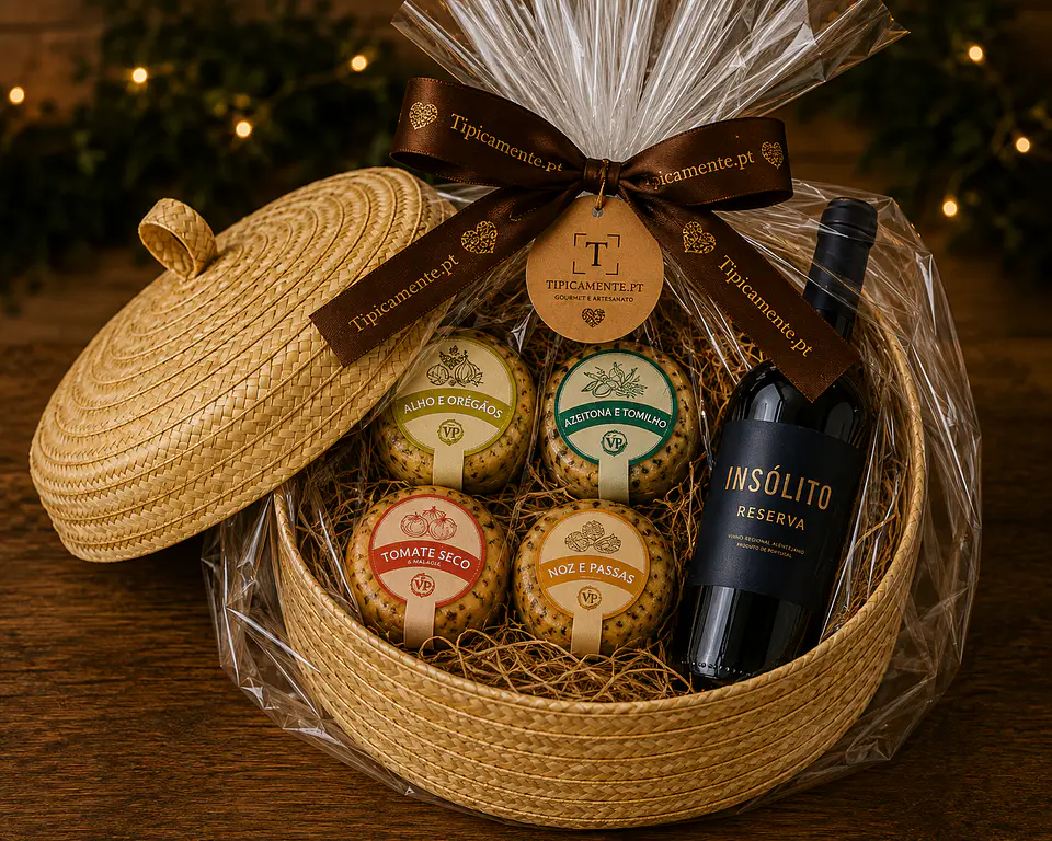 Coffret gourmand Fromages & Vin – Tradition portugaise 1