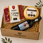 Coffret « Trois saveurs » : fromage, jambon cru et vin au choix - vignette 3