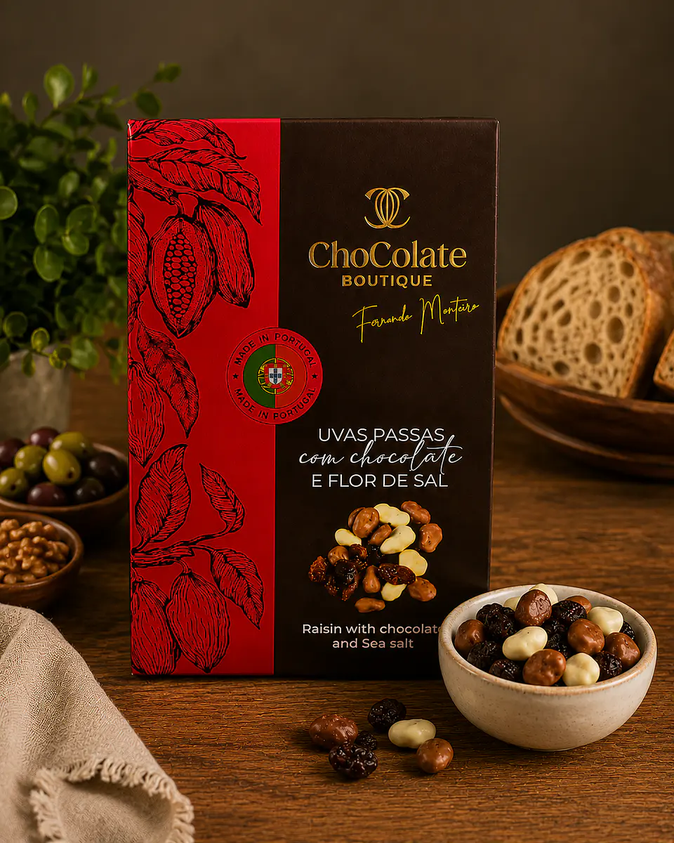 Raisins with Chocolate and Fleur de Sel 1