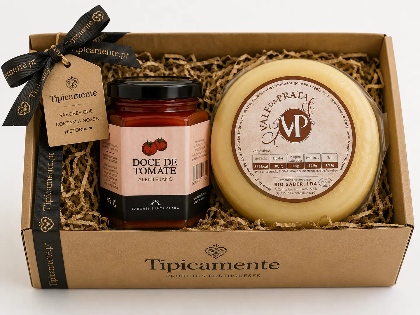 Coffret Fromage au lait mélangé & Confiture de tomates de l'Alentejo 1