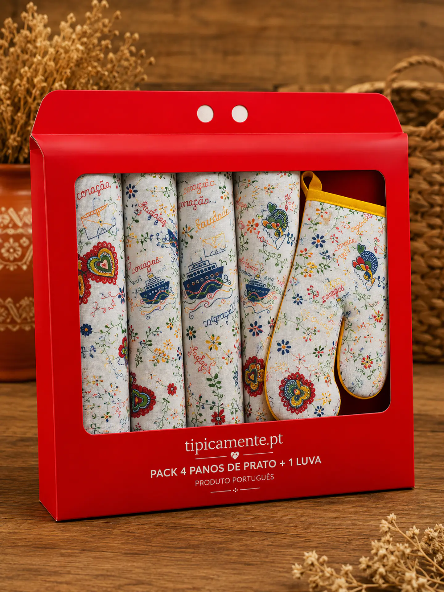 Valentine's Day Kitchen Scarf Packs 1