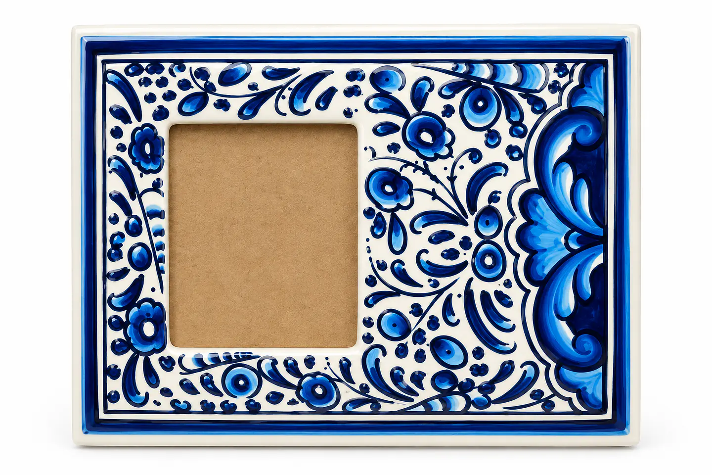Moldura Artesanal Pintada à Mão 2