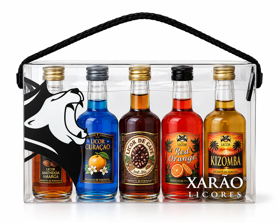 Coffret de Licores Xarão – 5 Miniaturas 1