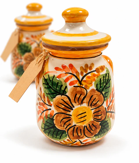 Miel 100% naturel - Pot en argile fait à la main