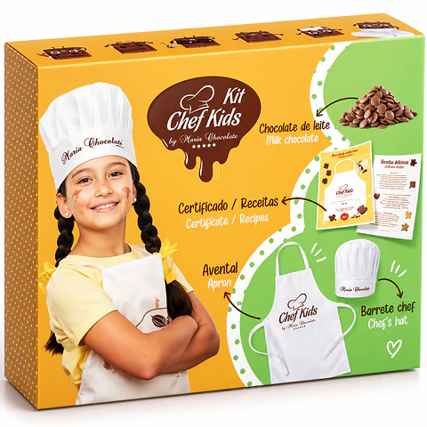 Kit chef de cozinha para crianças