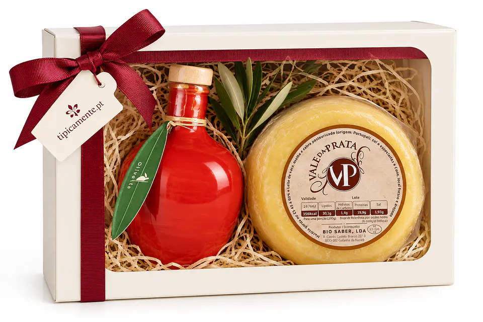 Artisanal Olive Oil & Portuguese Cheese Hamper 1