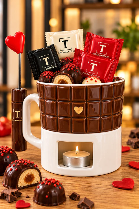 Fondue de Chocolate – Um Presente Doce e Irresistível! 