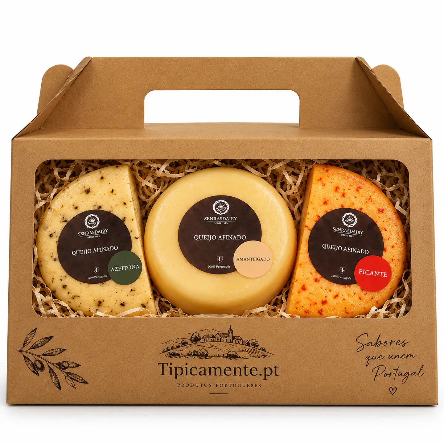 Pack Degustação de Queijos | 3 Sabores de Portugal 1