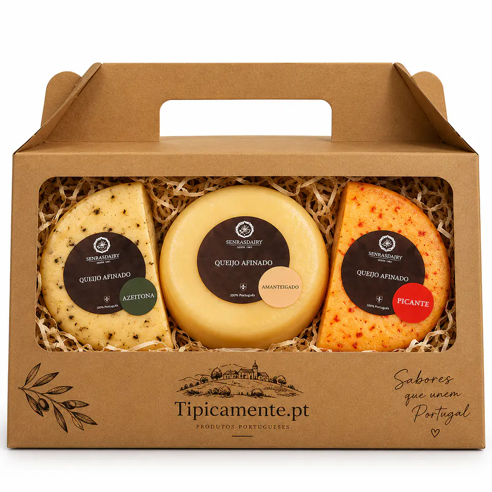Pack Degustação de Queijos | 3 Sabores de Portugal 1