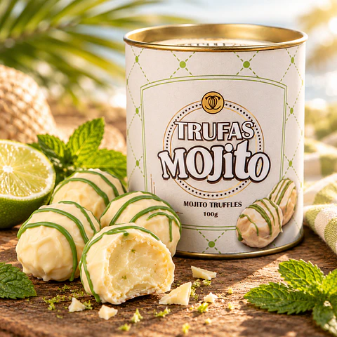 Can of Mojito Truffles