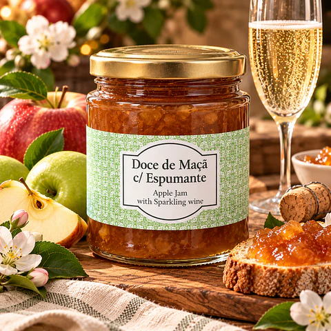 Compota de Maça com Espumante 250 Gr