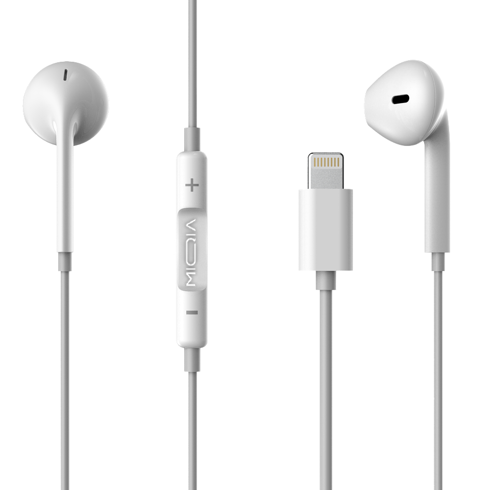 Audífonos Apple EarPods con Conector Lightning 1