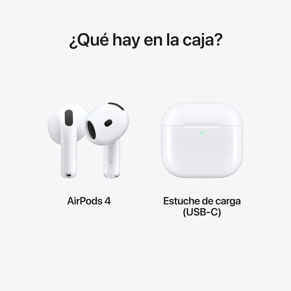 Audífonos AirPods 4 Generación con Cancelación de Ruido  4