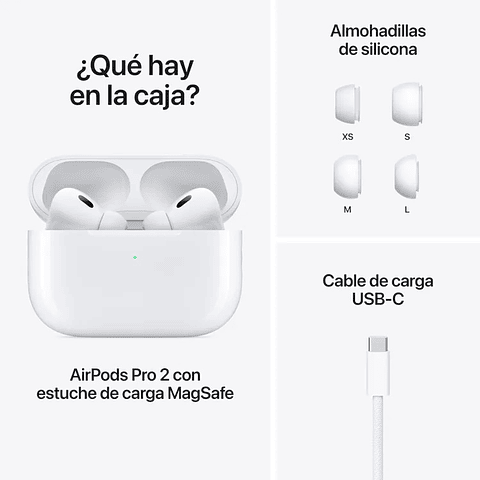 Audífonos Airpods Pro 2da Generación USB-C 