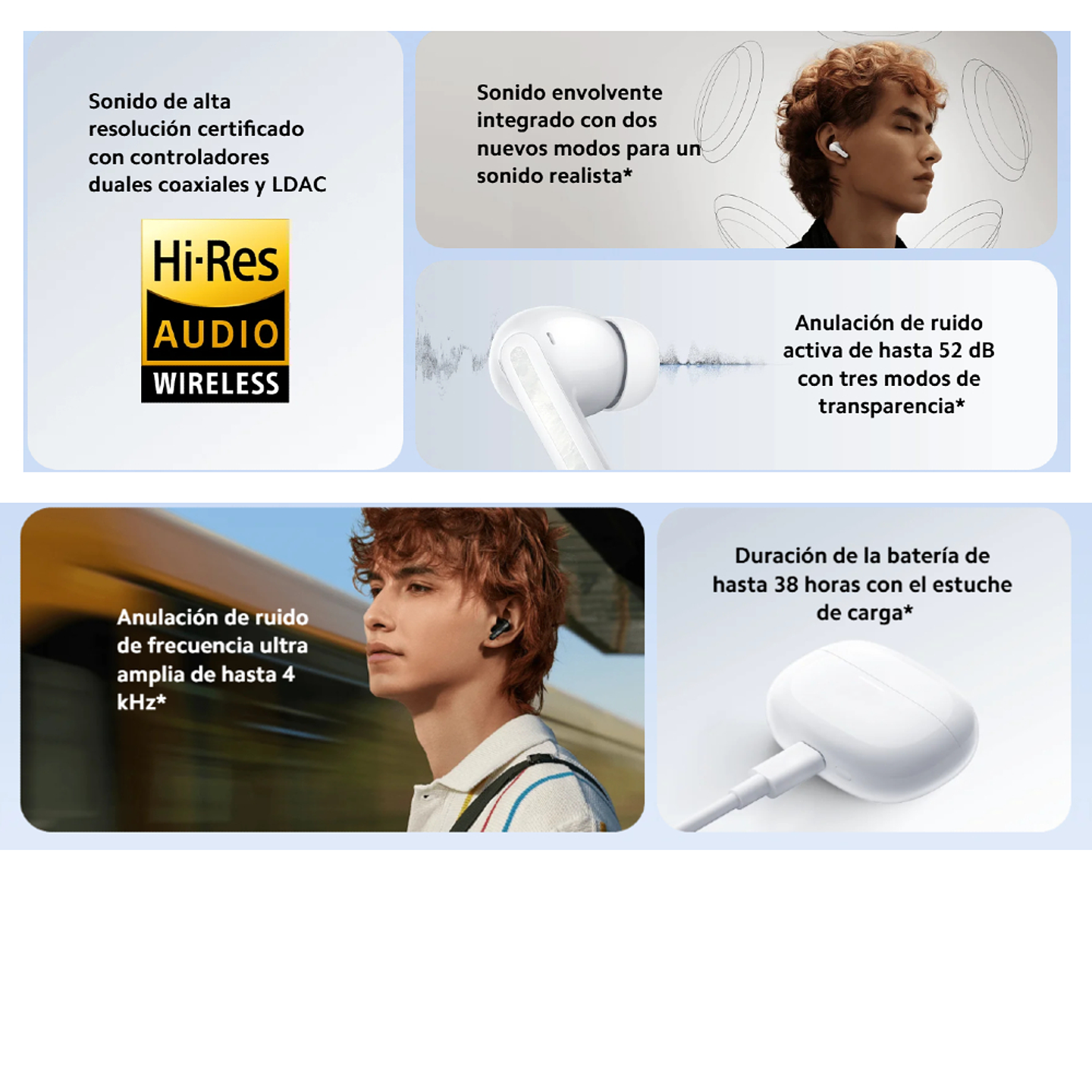 Xiaomi Redmi Buds 5 Pro Blancos 2