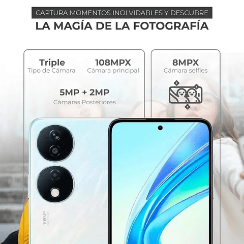 HONOR X7B 256 GB Silver