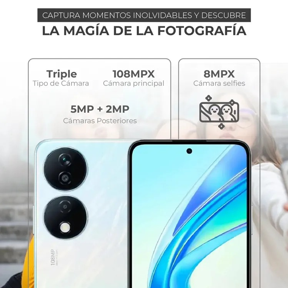 HONOR X7B 256 GB Silver 2