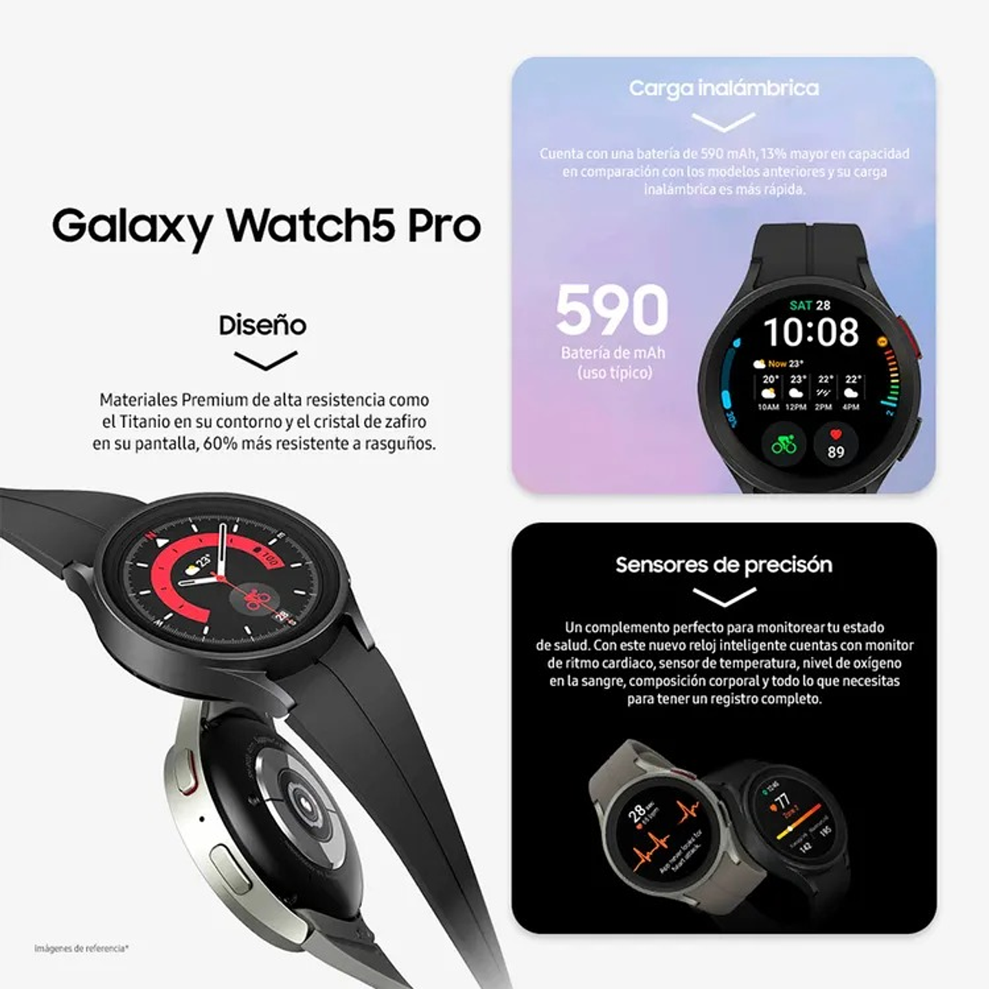Samsung Galaxy Watch 5 Pro 45 MM Gris  4