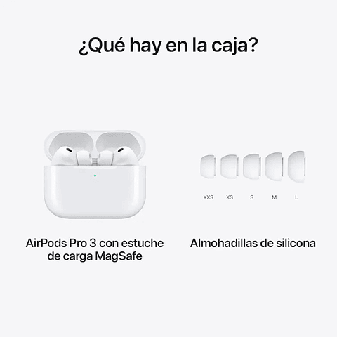 Audífonos Airpods Pro 3 USB-C 