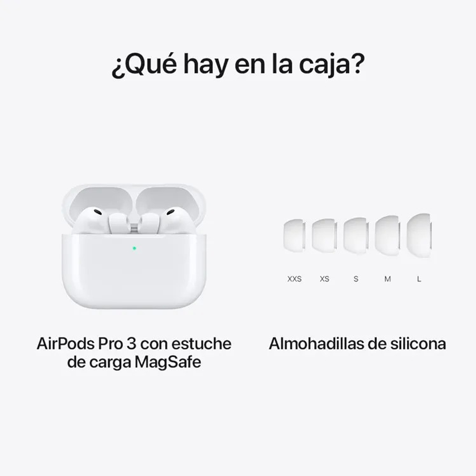 Audífonos Airpods Pro 3 USB-C  2