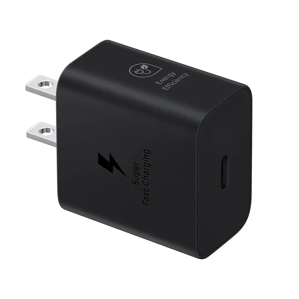 Adaptador|Cargador Pared SAMSUNG USB-C 25W Carga Rápida 1