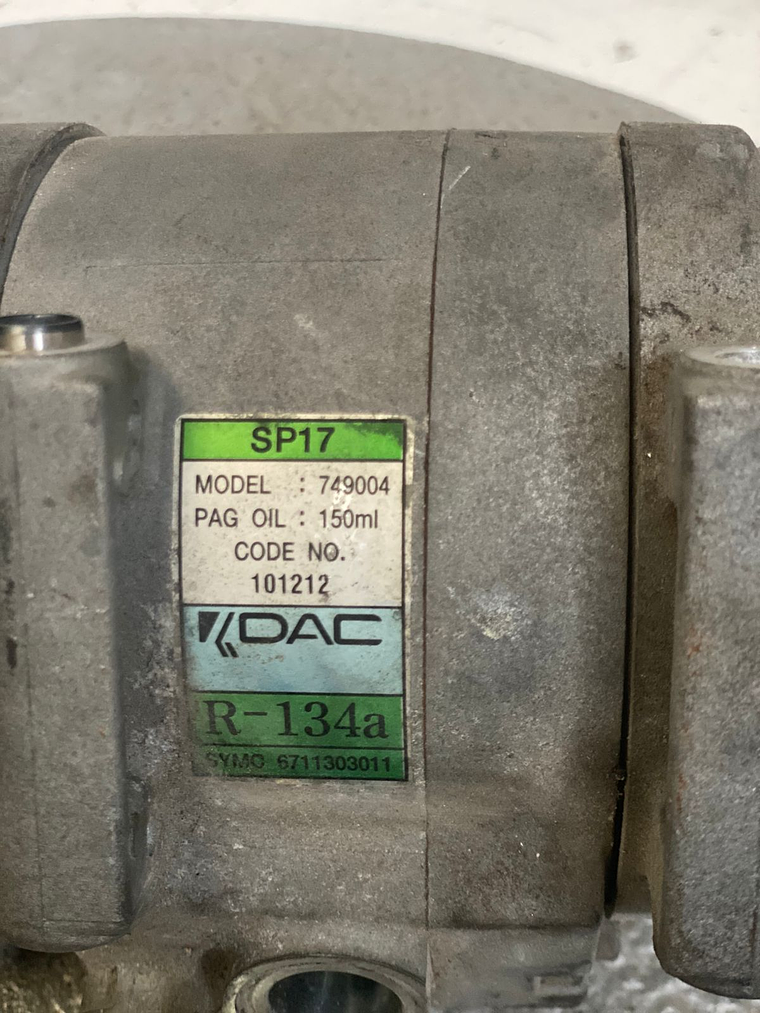 Compresor de aire acondicionado automático para SsangYong Actyon Korando 3