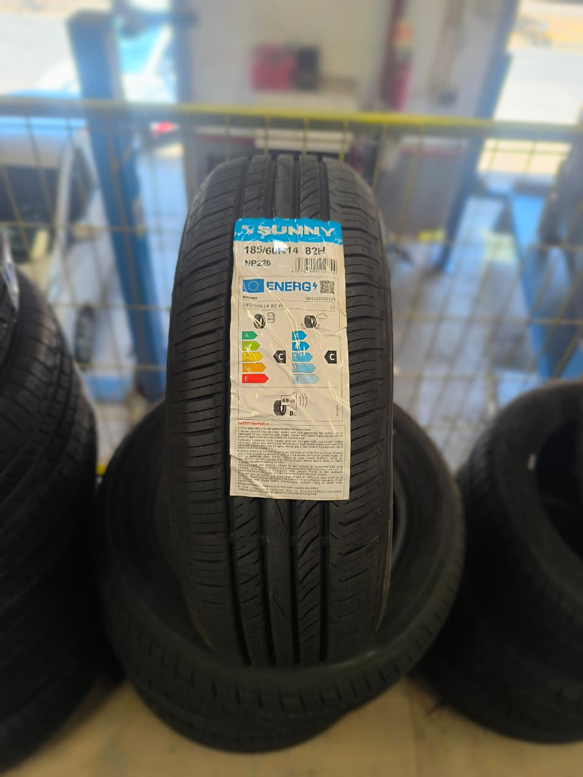 185/60 r14 MARCA SUNNY MODELO NP226 1