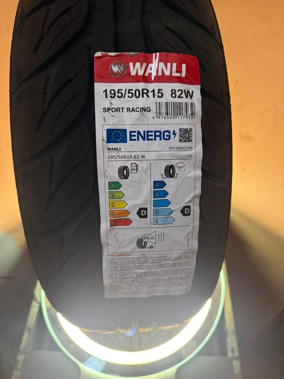 NEUMATICO 195/50R15 WANLI TIRE SPORT RACING