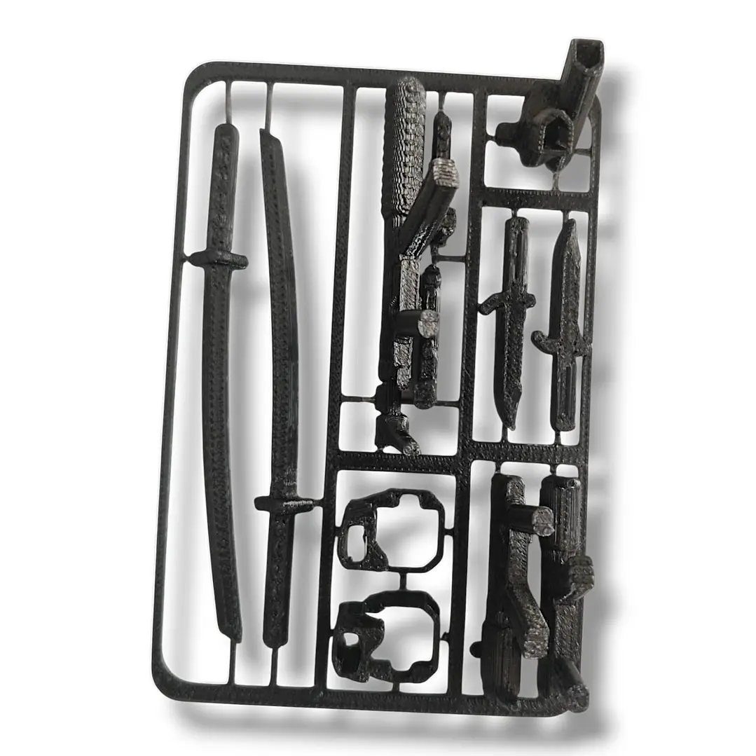 KIT CARD DE ACCESORIOS – SET DE ARMAS ESTILO TÁCTICO PARA TITAN 13 2
