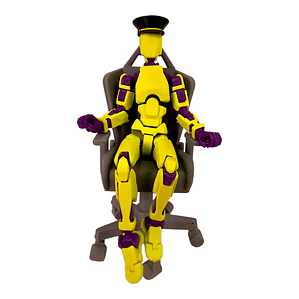 SILLA DE ESCRITORIO 3D - TITAN 13 ESTÁNDAR