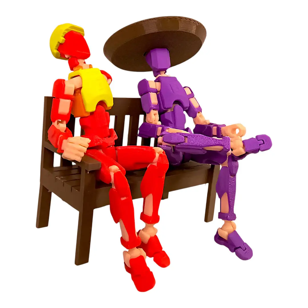 BANCA DE JARDIN 3D - TITAN 13 ESTÁNDAR 2
