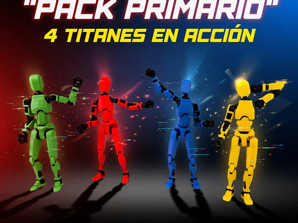 ¡Lanzamiento Oficial! Pack Primario 4 Titanes en Acción ya está disponible
