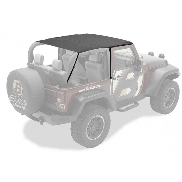 Lona Bikini Bestop Jeep Wrangler JK 2 Puertas